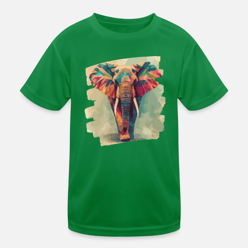 Éléphant T-shirt sport Enfant
