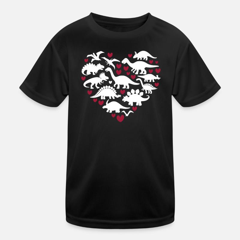 J’adore les dinosaures T-shirt sport Enfant