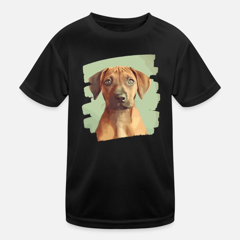 Rhodesian Ridgeback Kids Functional T-Shirt