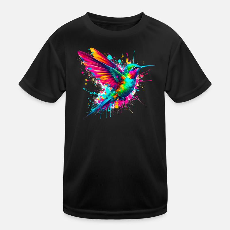 Kolibri Kinder Funktions-T-Shirt