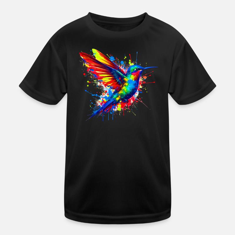 Kolibri Kinder Funktions-T-Shirt