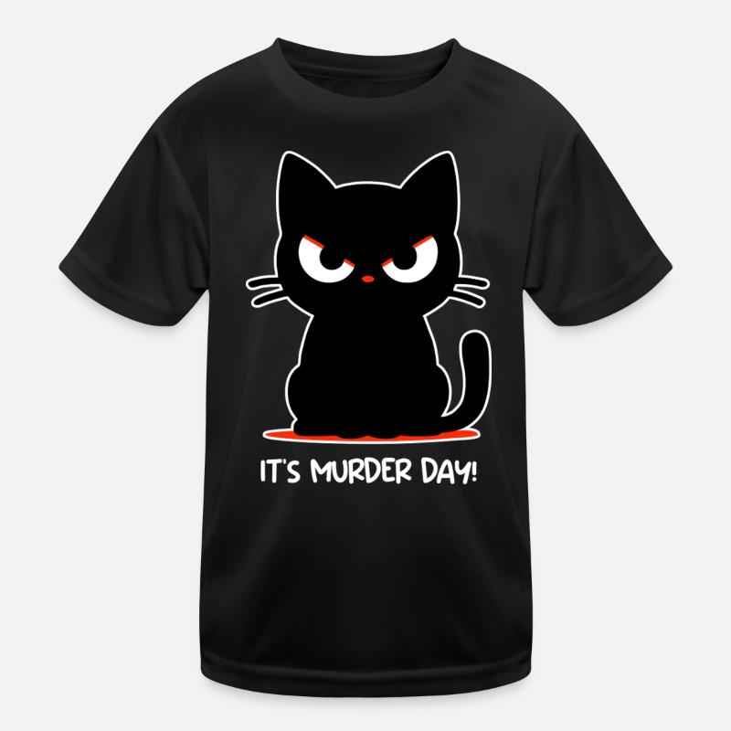 Murder Day (dark) Kids Functional T-Shirt