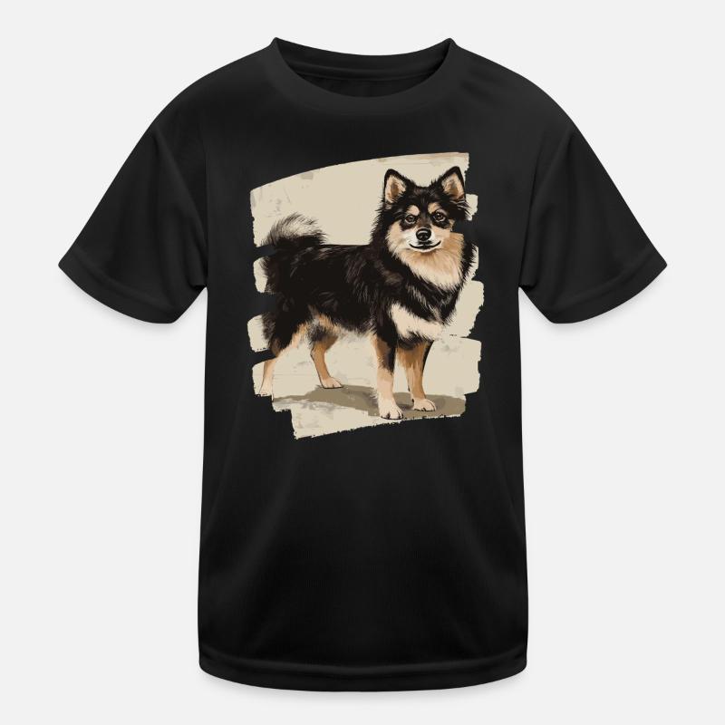 Finnischer Lapphund Kinder Funktions-T-Shirt