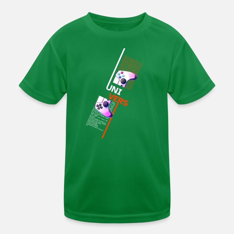 Universe Games Fusion Controller Kinder Funktions-T-Shirt