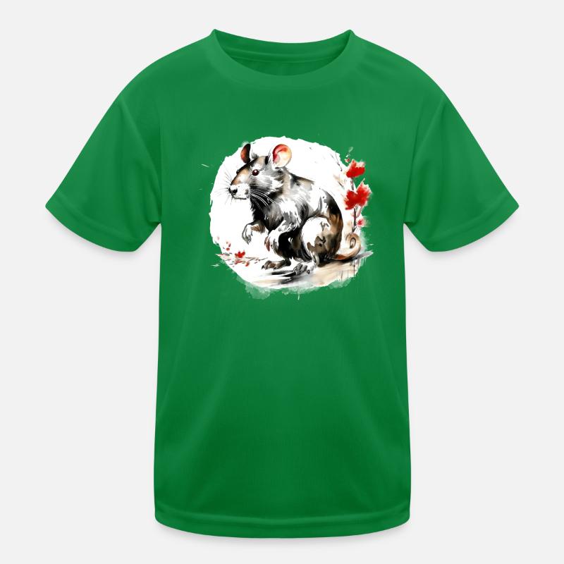 Signe du zodiaque chinois Rat T-shirt sport Enfant