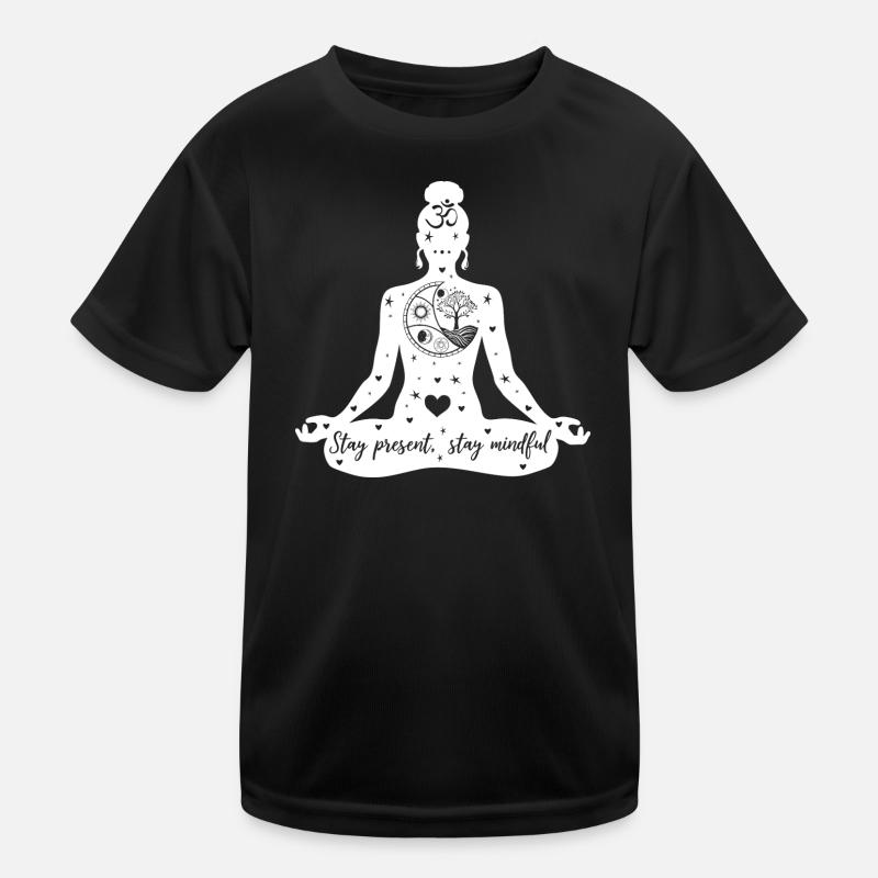 Yoga Kunst #13 Kinder Funktions-T-Shirt