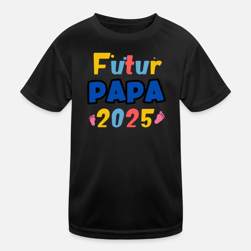 Futur Papa 2025 T-shirt sport Enfant