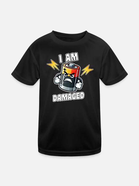 Emotional depth, self-awareness, acceptance - Kids Functional T-Shirt - black - Front