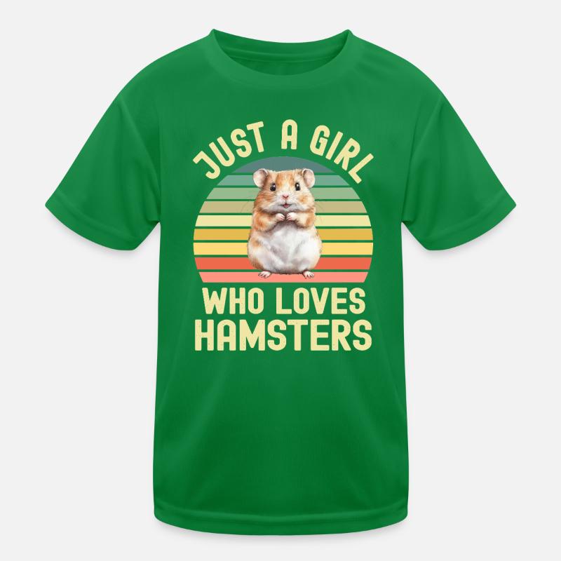 Hamster Kids Functional T-Shirt
