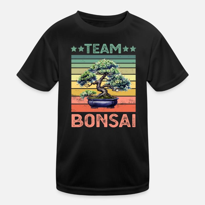 Bonsai Baum Kinder Funktions-T-Shirt