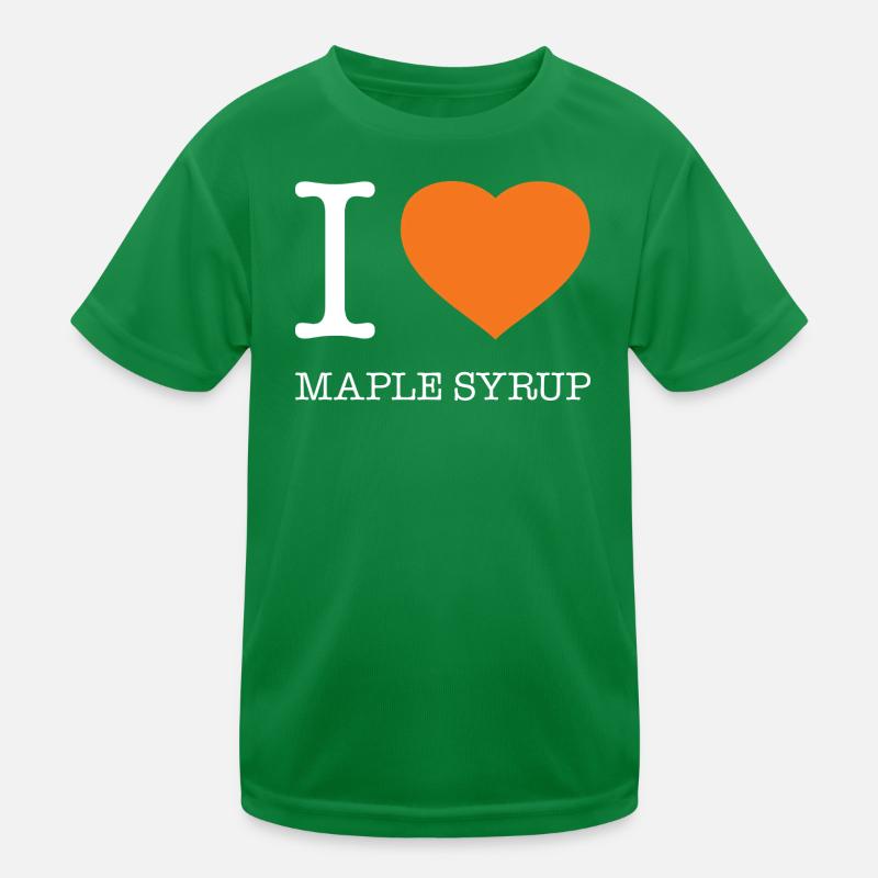 J’ADORE LE SIROP D’ÉRABLE T-shirt sport Enfant