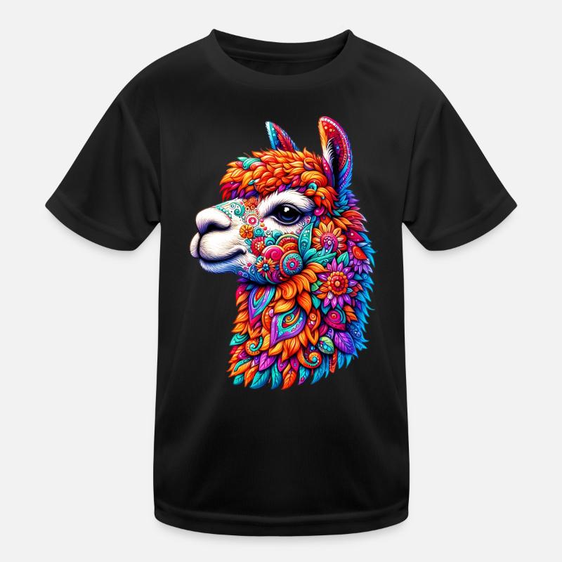 Alpaka Kinder Funktions-T-Shirt