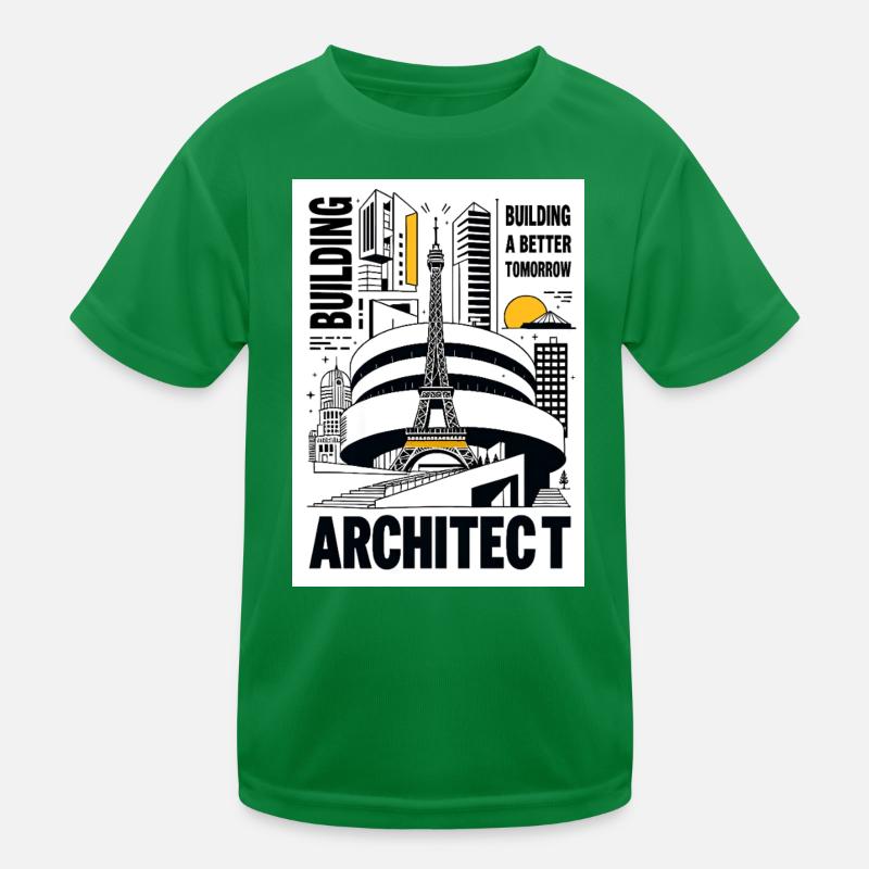Architekt Kinder Funktions-T-Shirt