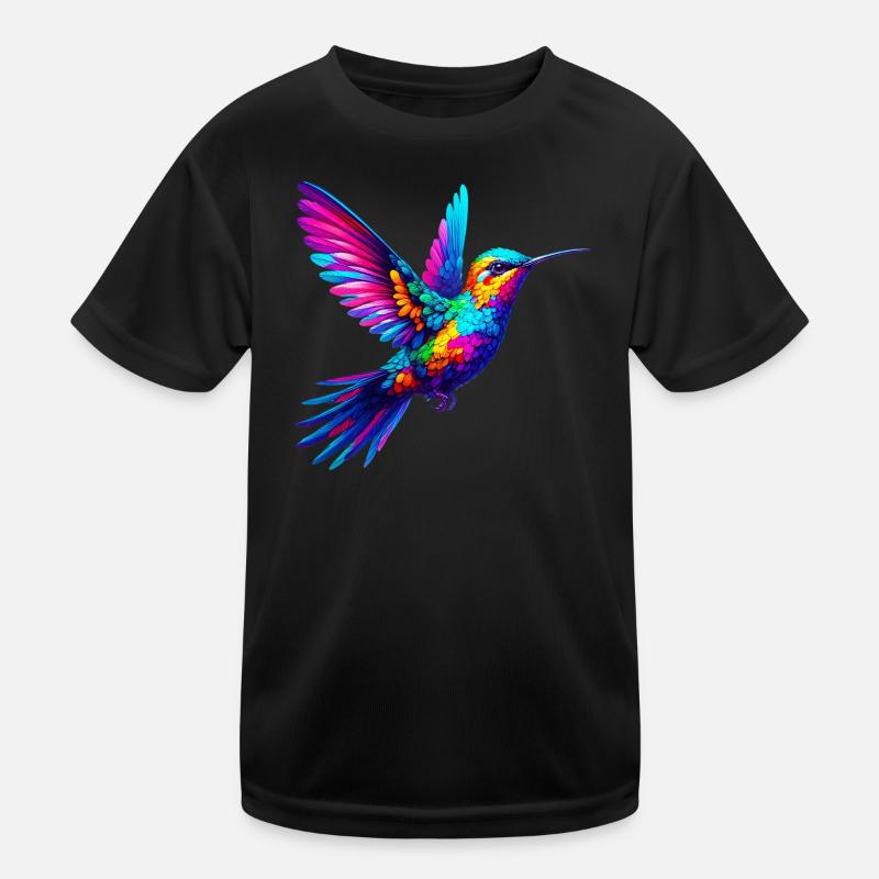 Kolibri Kinder Funktions-T-Shirt