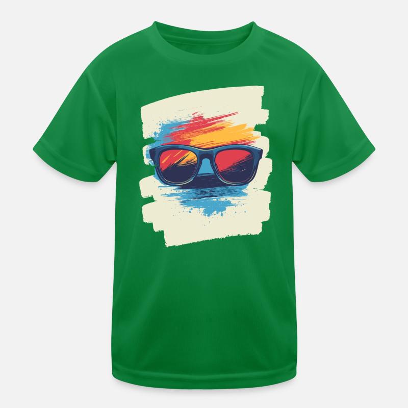 Sunglasses Kids Functional T-Shirt