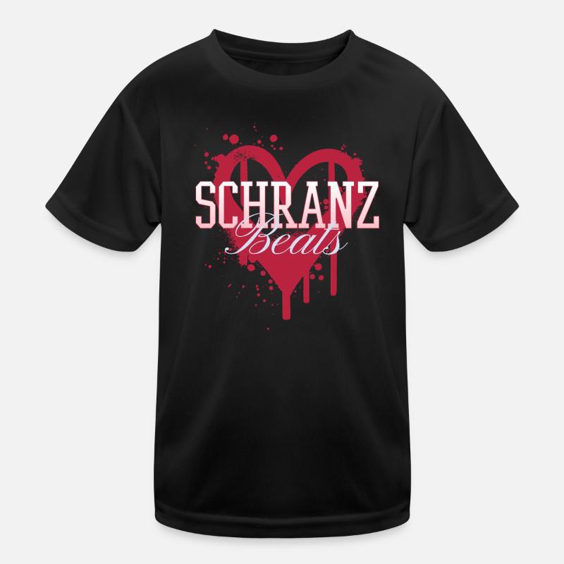 Schranz bat la techno rave T-shirt sport Enfant