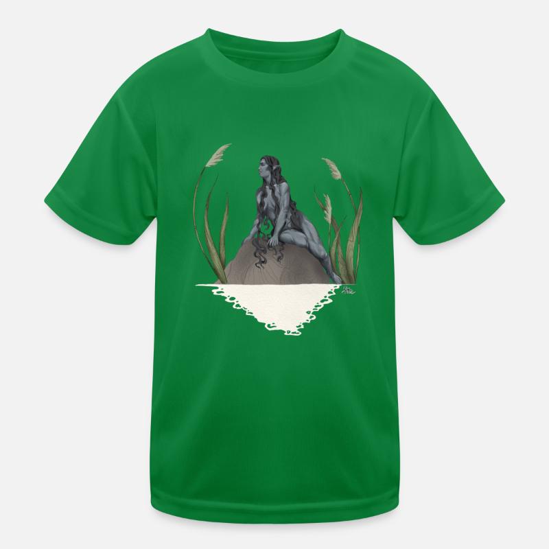 Nymphe dans un étang T-shirt sport Enfant