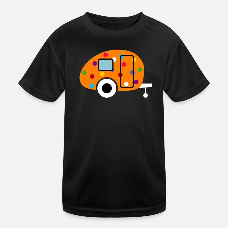 Caravan only confetti weiss Kinder Funktions-T-Shirt