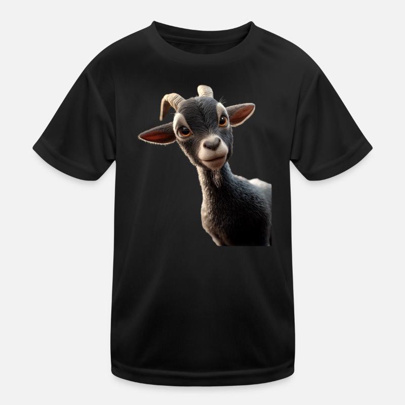 Chèvre Chèvre domestique Capricorne Chèvre Chèvre Chèvre mignonne T-shirt sport Enfant