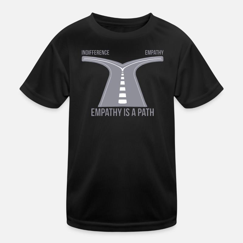 Empathy is a Path Kids Functional T-Shirt