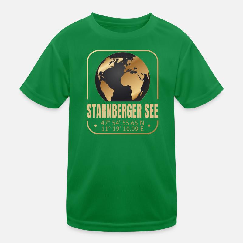 Starnberger See Kinder Funktions-T-Shirt