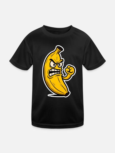 Bad Banana Vibes - Kids Functional T-Shirt - black