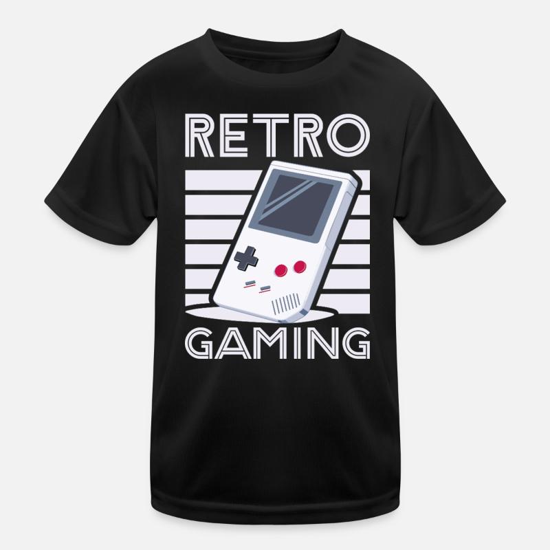 Retro Gaming 1 von Helfspawn Kinder Funktions-T-Shirt