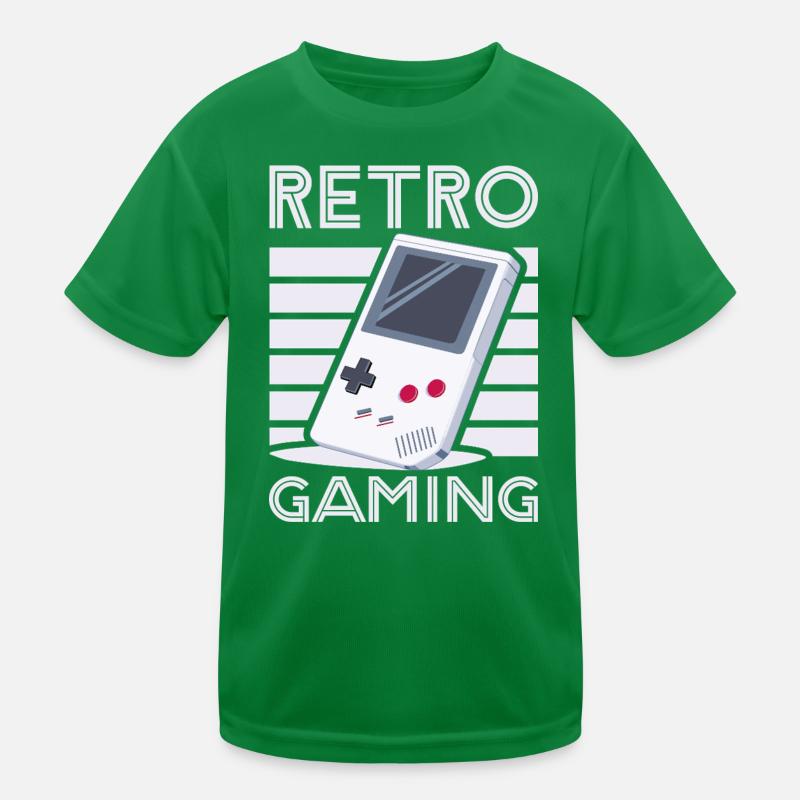 Retro Gaming 1 von Helfspawn Kinder Funktions-T-Shirt