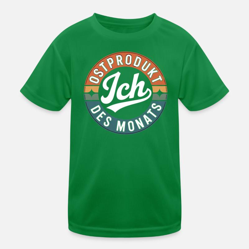 Ostalgie GDR Allemagne de l’Est Allemagne de l’Est Idée cadeau T-shirt sport Enfant