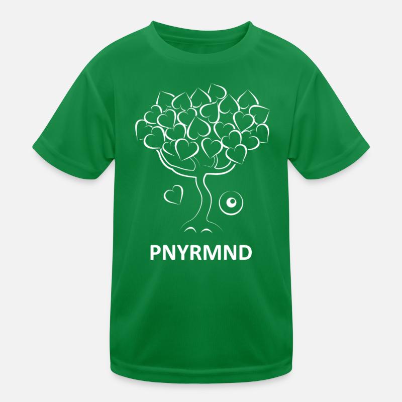 Open your mind tree Kids Functional T-Shirt