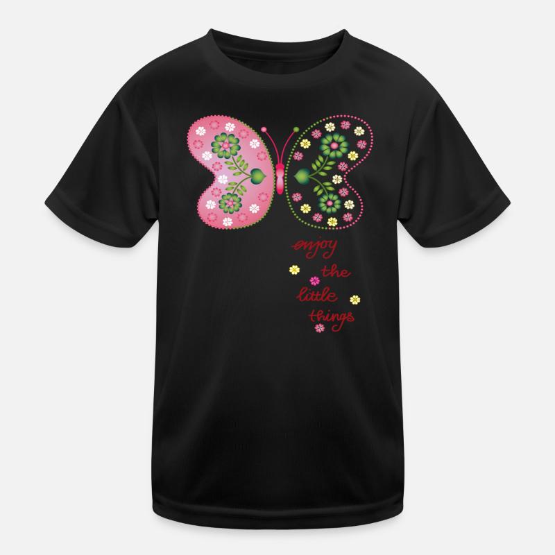 enjoy the little things Kinder Funktions-T-Shirt