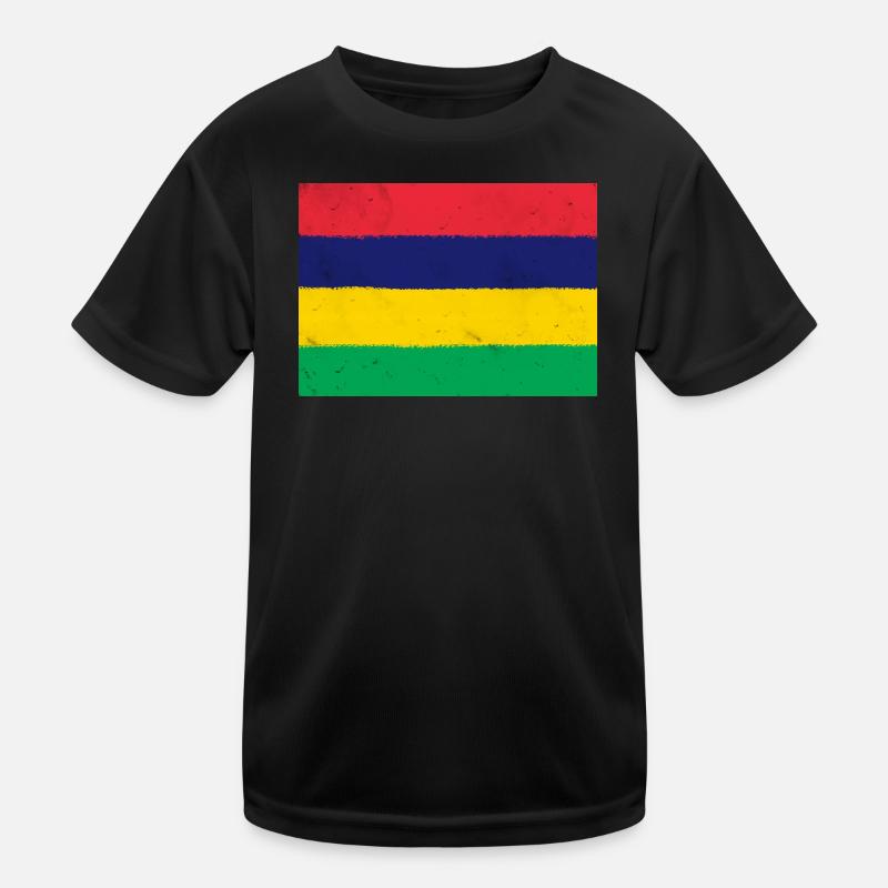 Drapeau de l’île Maurice T-shirt sport Enfant