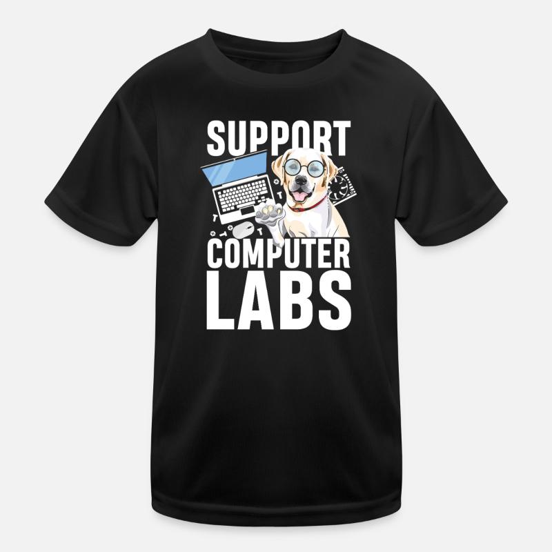 Support computer labs Kinder Funktions-T-Shirt