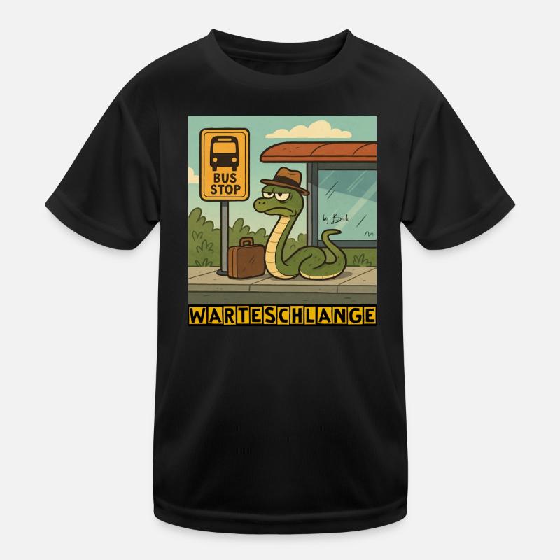 Queue by Rico Beck Kids Functional T-Shirt