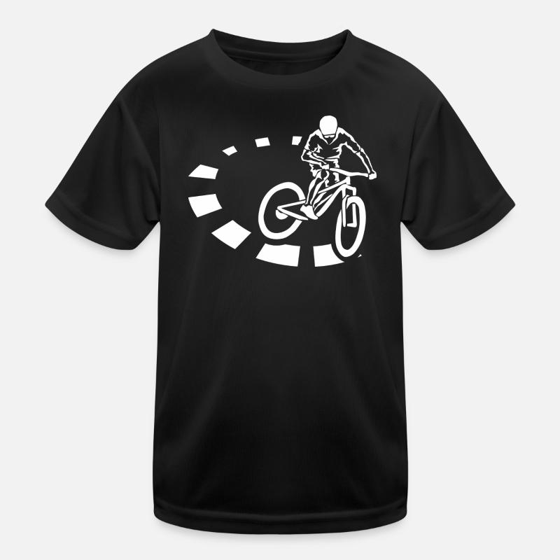 Maillot de VTT Maillot de cyclisme T-shirt sport Enfant