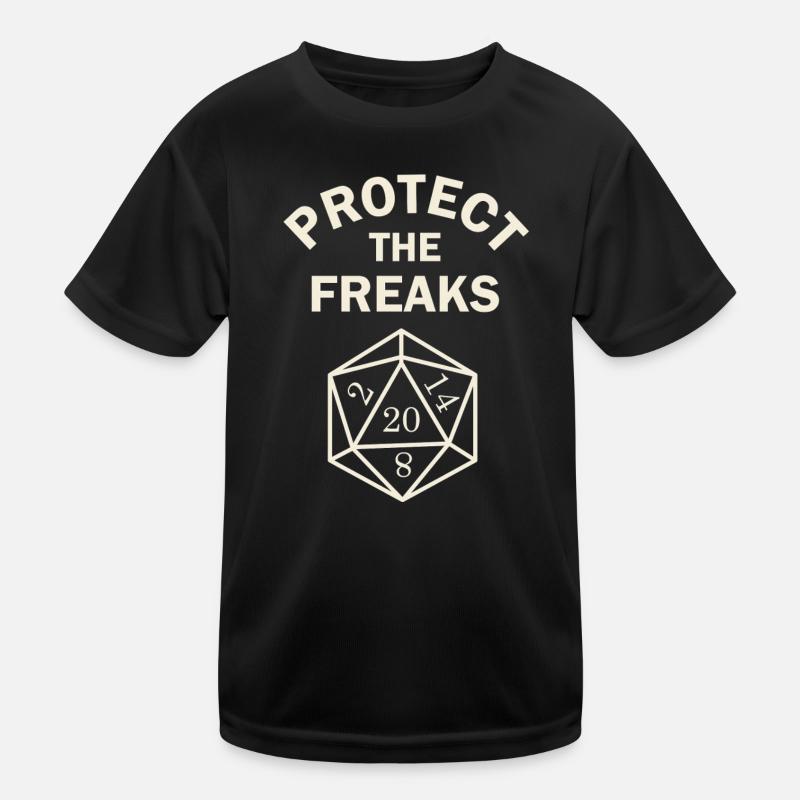 Schütze die Freaks Kinder Funktions-T-Shirt