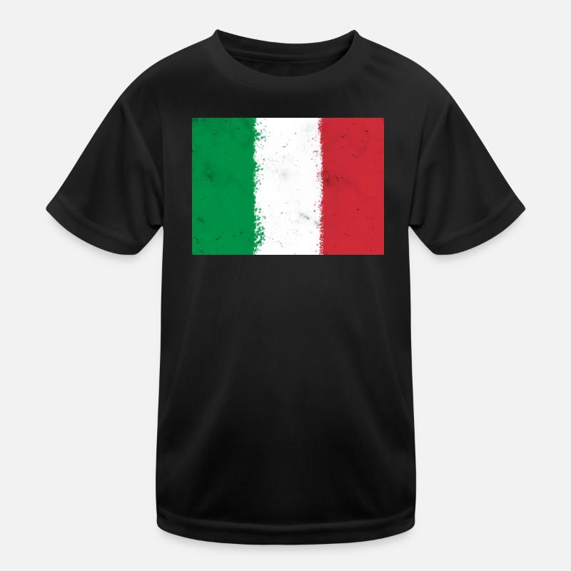 Drapeau de l’Italie T-shirt sport Enfant