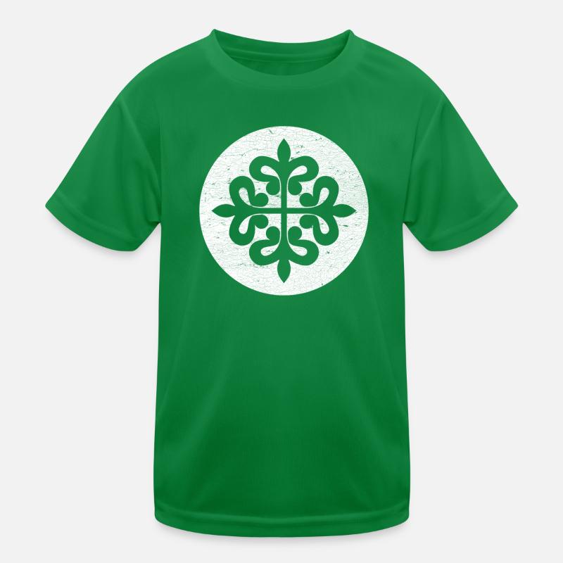 Croix d’Alcantara dans un cercle blanc T-shirt sport Enfant