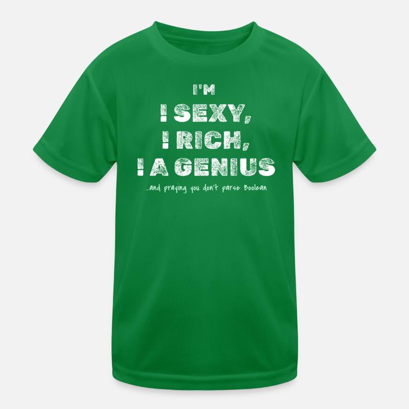 Boolescher Witz – Lustiges Dev-T-Shirt Kinder Funktions-T-Shirt