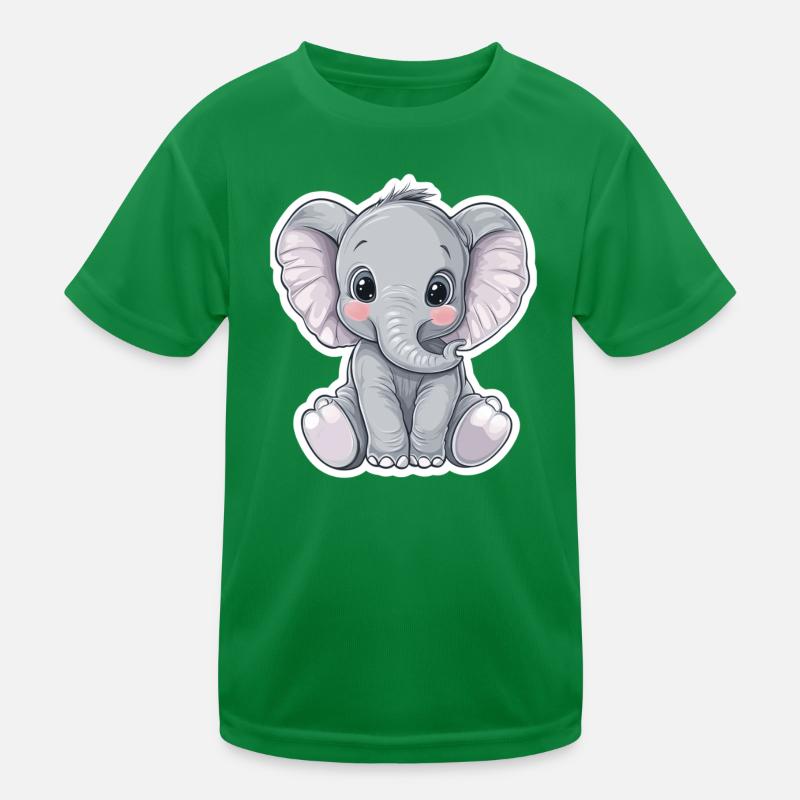 Éléphant T-shirt sport Enfant