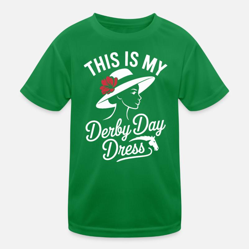 Derby Day Élégant Conception de chapeau T-shirt sport Enfant
