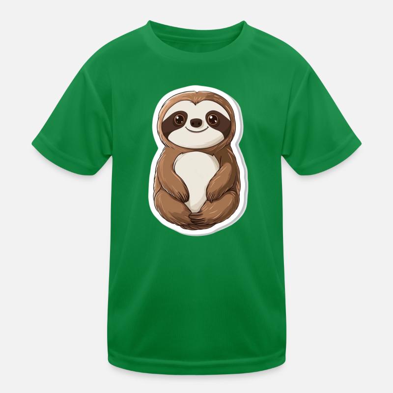 Sloth Kids Functional T-Shirt