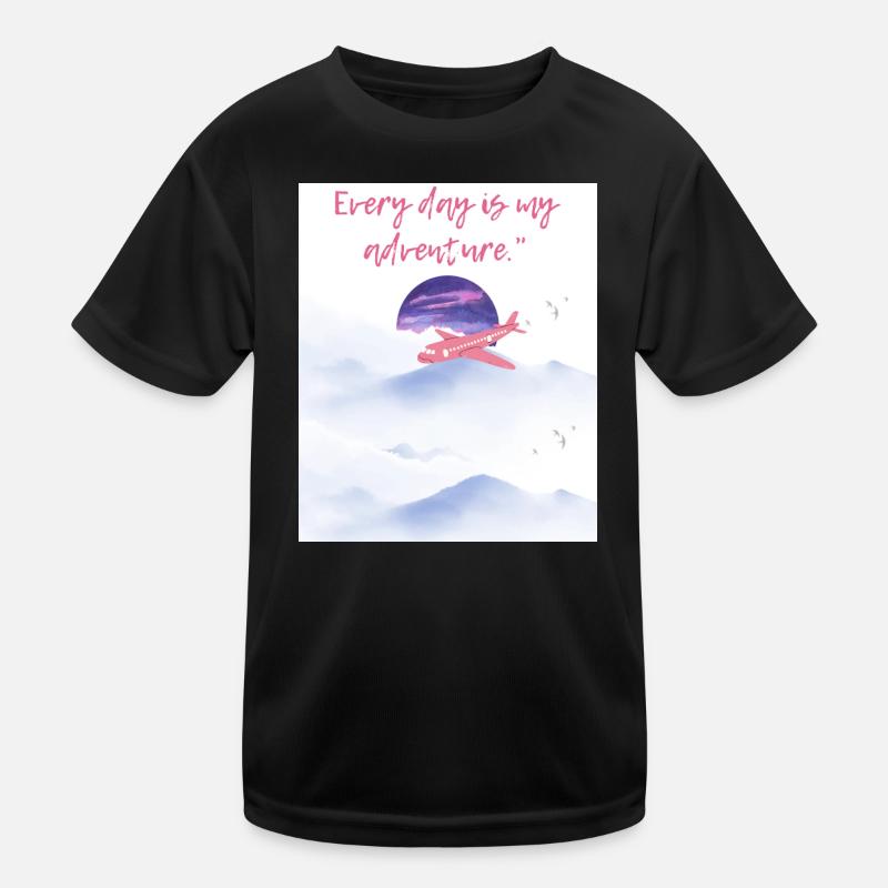 Adventure  Kinder Funktions-T-Shirt