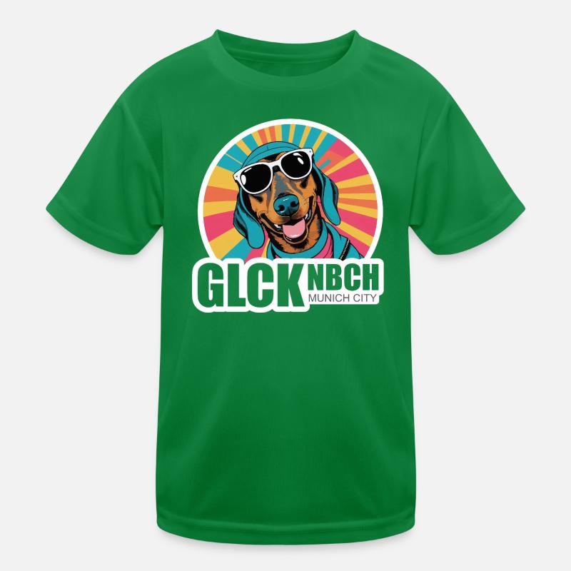 Glockenbachviertel? Anytime! Kinder Funktions-T-Shirt