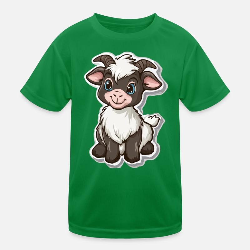 Goat Kids Functional T-Shirt