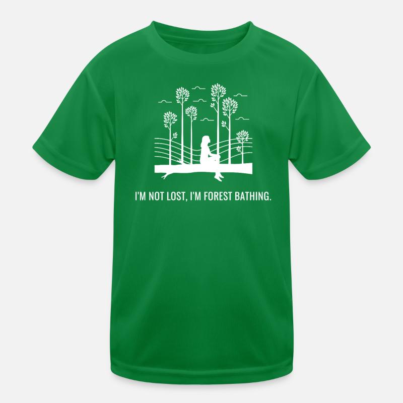 Forest Bathing Kids Functional T-Shirt