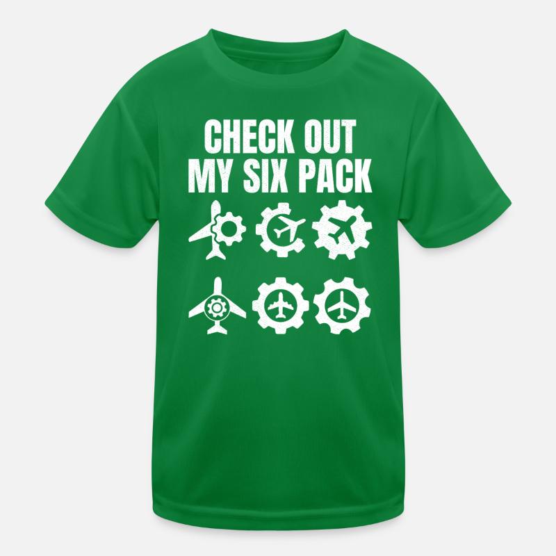 Check out my six Pack Kids Functional T-Shirt