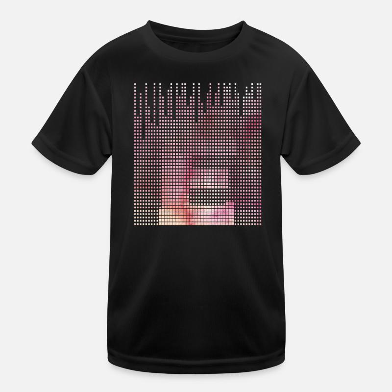 Lettre E, nom, la lettre E T-shirt sport Enfant