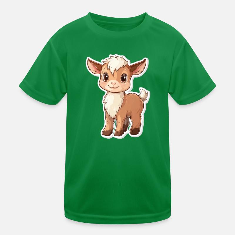 Goat Kids Functional T-Shirt