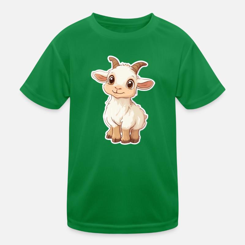 Goat Kids Functional T-Shirt